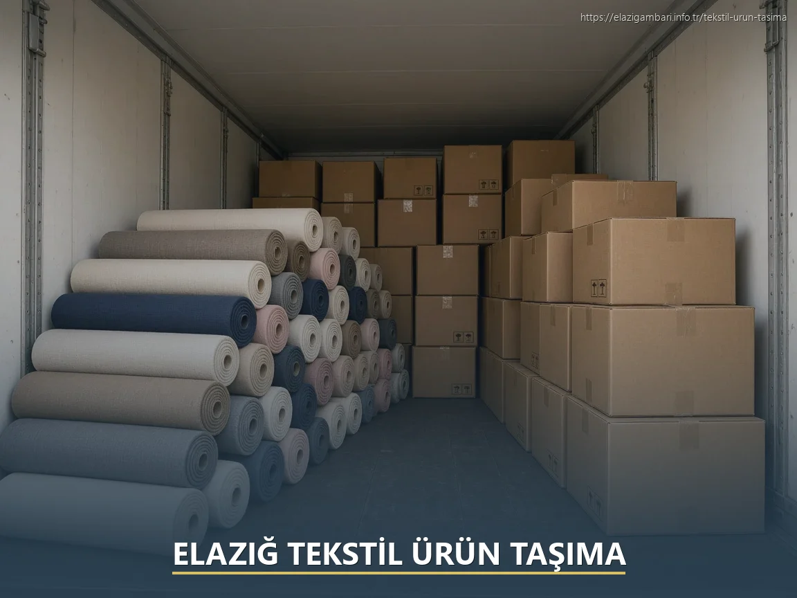 Elazığ Tekstil Ürün Taşıma